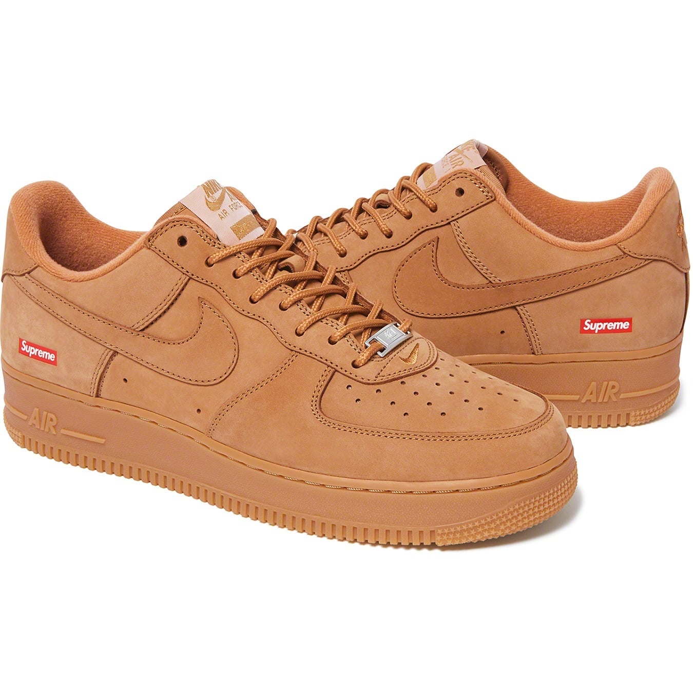 Supreme®/Nike® Air Force 1 Low Wheat view 2